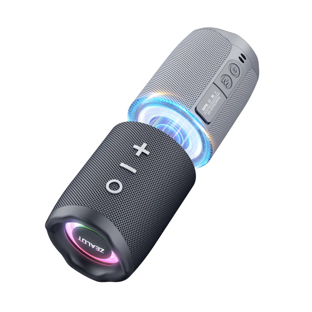 Enceinte Bluetooth Séparable 2-en-1 — Profitez d’un son puissant partout 🎶
