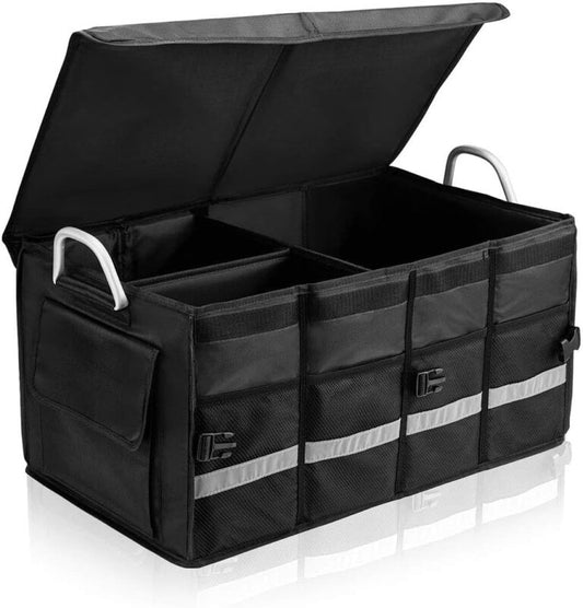 multi-functional trunk organizer black