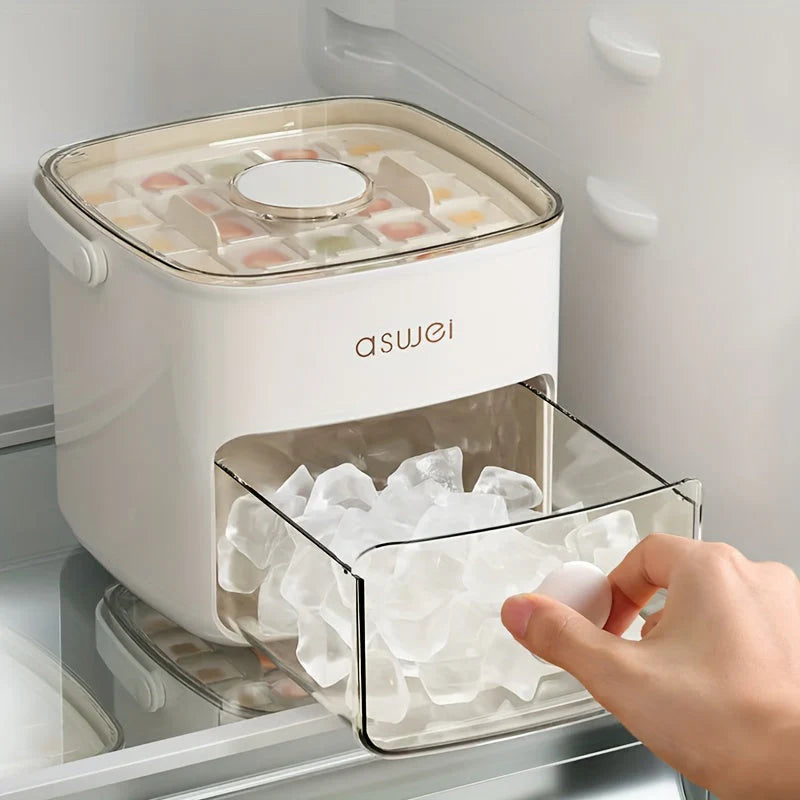 ChillPress™ — Bac à Glaçons avec Libération Rapide ❄️